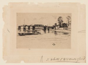 チェルシー 作： James Abbott McNeill Whistler