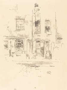 チャーチヤード 作： James Abbott McNeill Whistler