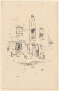 チャーチヤード 作： James Abbott McNeill Whistler