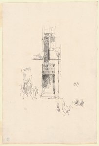コックス アンド ヘンズ、オテル コルベール 作： James McNeill Whistler