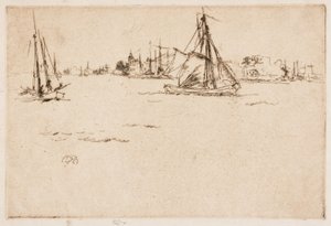 ドルドレヒト 作： James Abbott McNeill Whistler