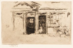 両開き、サンドイッチ 作： James Abbott McNeill Whistler