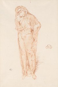 ドレープフィギュア、立ち 作： James Abbott McNeill Whistler