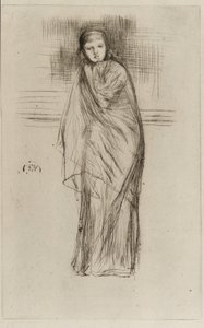 ドレープモデル 作： James Abbott McNeill Whistler