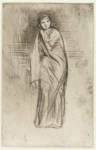 ドレープモデル 作： James Abbott McNeill Whistler