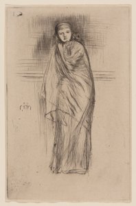 ドレープモデル 作： James Abbott McNeill Whistler