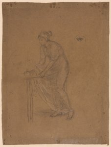 ドレープモデル 作： James McNeill Whistler
