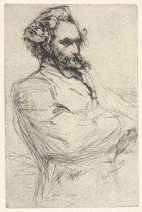 ドルエ、彫刻家 作： James Abbott McNeill Whistler