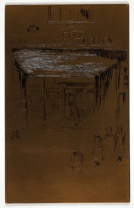 ドルリーレーン 作： James Abbott McNeill Whistler