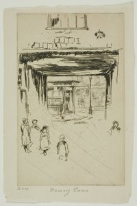 ドルリー・レーン 作： James McNeill Whistler