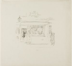 ドルリー レーン ラグ 作： James Abbott McNeill Whistler