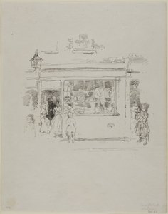ドルリー レーン ラグ 作： James Abbott McNeill Whistler