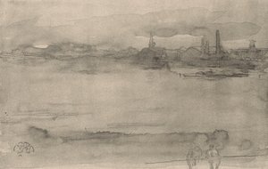 朝早く 作： James Abbott McNeill Whistler