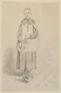 ケルン聖歌隊少年 作： James Abbott McNeill Whistler