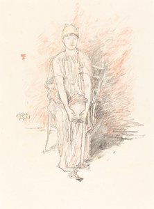 色の図研究 作： James Abbott McNeill Whistler