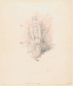 色の図研究 作： James Abbott McNeill Whistler