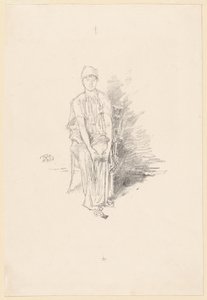 色の図研究 作： James Abbott McNeill Whistler