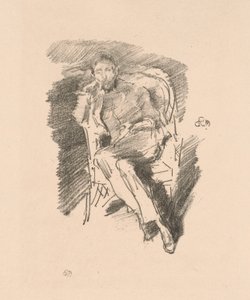 ファイアライトジョセフ・ペネル、第2番 作： James McNeill Whistler