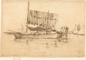 釣り船 作： James Abbott McNeill Whistler