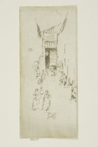 フルールドリスパッセージ 作： James Abbott McNeill Whistler