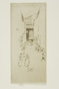 フルールドリスパッセージ 作： James Abbott McNeill Whistler