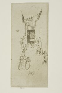 フルールドリスパッセージ 作： James Abbott McNeill Whistler