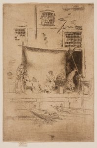 フルーツ屋台 作： James Abbott McNeill Whistler