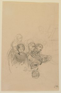 ギャンブラー 作： James Abbott McNeill Whistler
