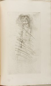 立っている女の子 作： James Abbott McNeill Whistler