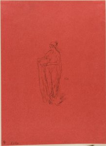 ボウルを持つ少女 作： James McNeill Whistler