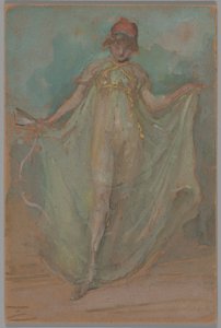 グリーン＆ブルーダンサー 作： James McNeill Whistler