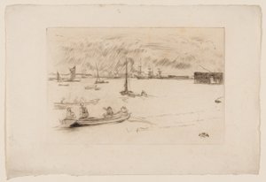 グリーンヒザ 作： James Abbott McNeill Whistler