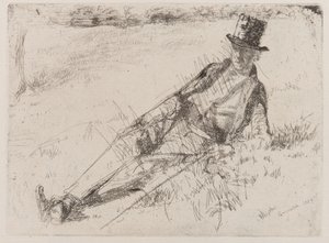グリニッジ年金受給者 作： James Abbott McNeill Whistler