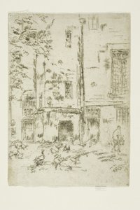 ホワイト クロス ホテル 作： James McNeill Whistler