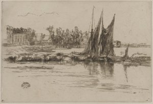 ハーリンガム 作： James Abbott McNeill Whistler