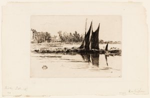 ハーリンガム 作： James Abbott McNeill Whistler