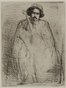 J.ベケ、彫刻家 作： James Abbott McNeill Whistler