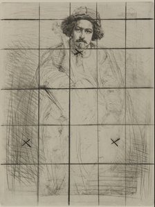 J.ベケ、彫刻家 作： James Abbott McNeill Whistler
