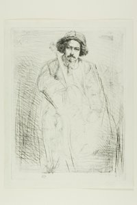 J.ベケ、彫刻家 作： James Abbott McNeill Whistler