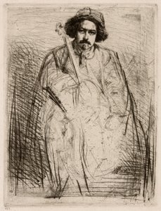 J.ベケ、彫刻家 作： James Abbott McNeill Whistler