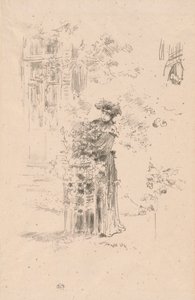 美しい庭師 作： James McNeill Whistler