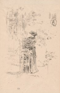美しい庭師 作： James Abbott McNeill Whistler
