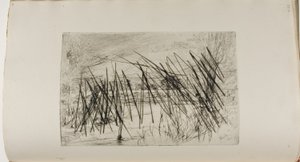 漁師のいる風景 作： James Abbott McNeill Whistler