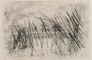 漁師のいる風景 作： James Abbott McNeill Whistler