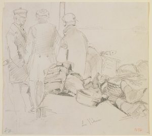 ライン川 作： James Abbott McNeill Whistler