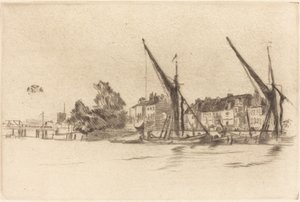 リンジー ハウス 作： James Abbott McNeill Whistler