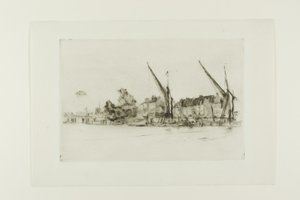 リンジー ハウス 作： James Abbott McNeill Whistler