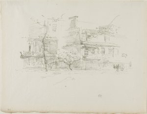 リンジー・ロウ、チェルシー 作： James Abbott McNeill Whistler