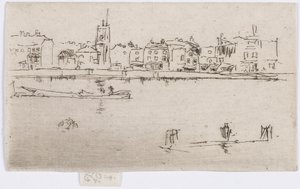 リトルチェルシー (メモリアル) 作： James Abbott McNeill Whistler