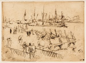 リトル・ドルドレヒト 作： James Abbott McNeill Whistler
